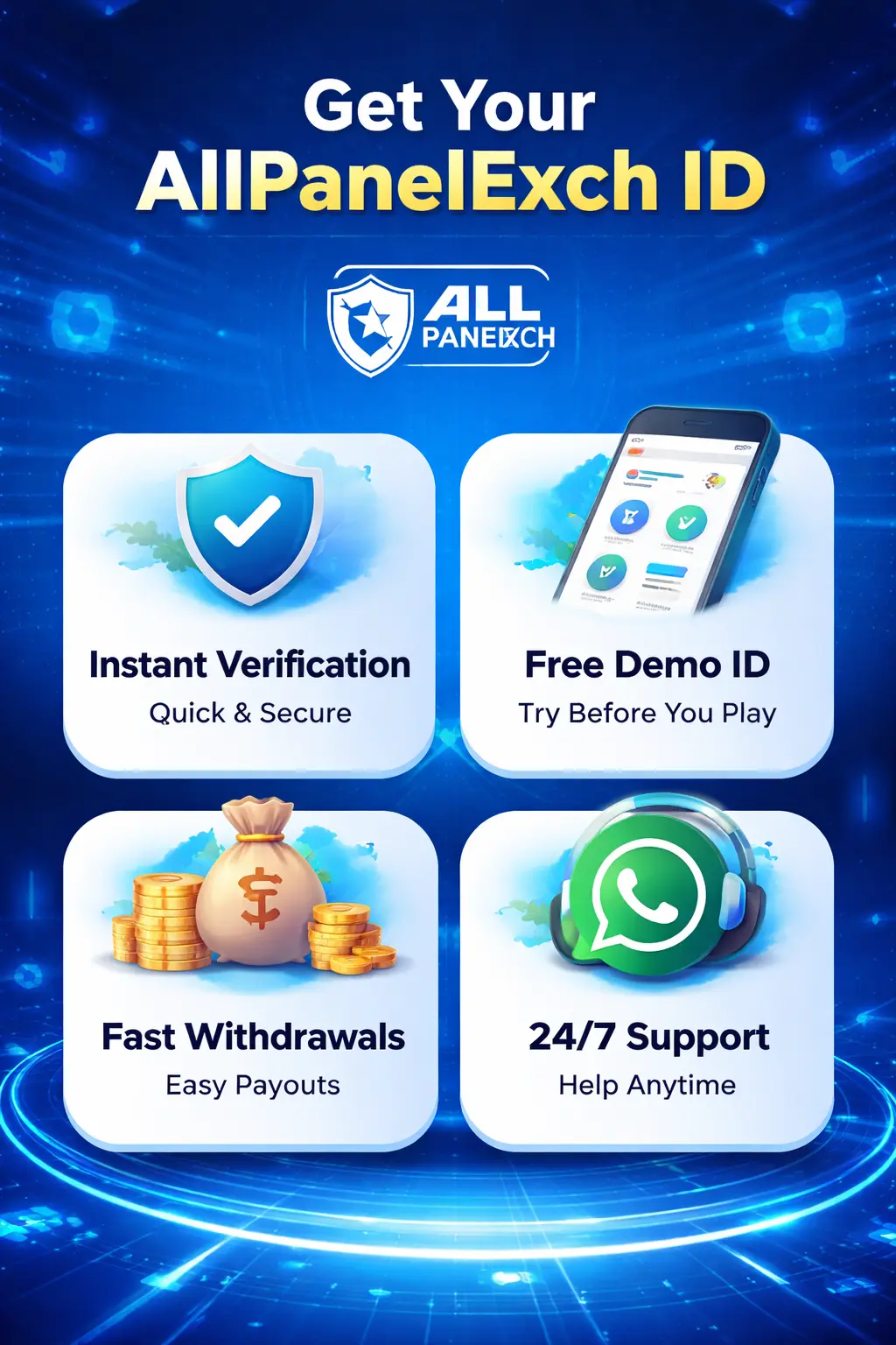 Get AllPanelExch ID instantly official all panel exchange