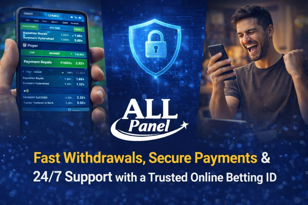 Trusted online betting ID platform with fast withdrawals and secure payments on ALL Panel