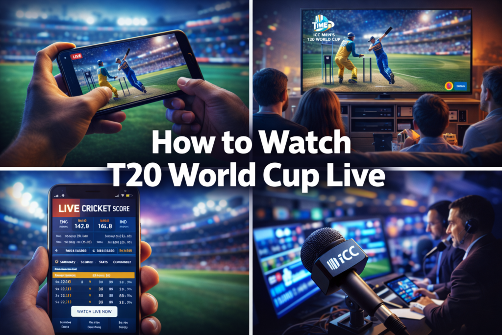 How to Watch T20 World Cup Live on TV and Mobile Streaming