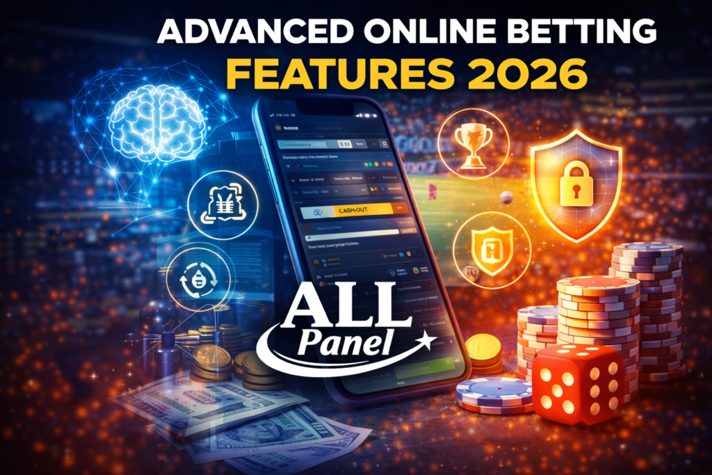 Advanced online betting features 2026 with All Panel logo