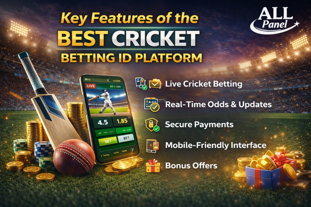 Key features of the best cricket betting ID platform with live betting and secure payments