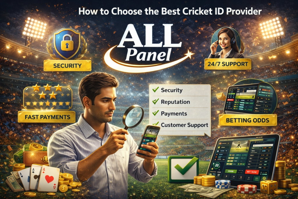 How to choose the best cricket ID provider for safe online cricket betting