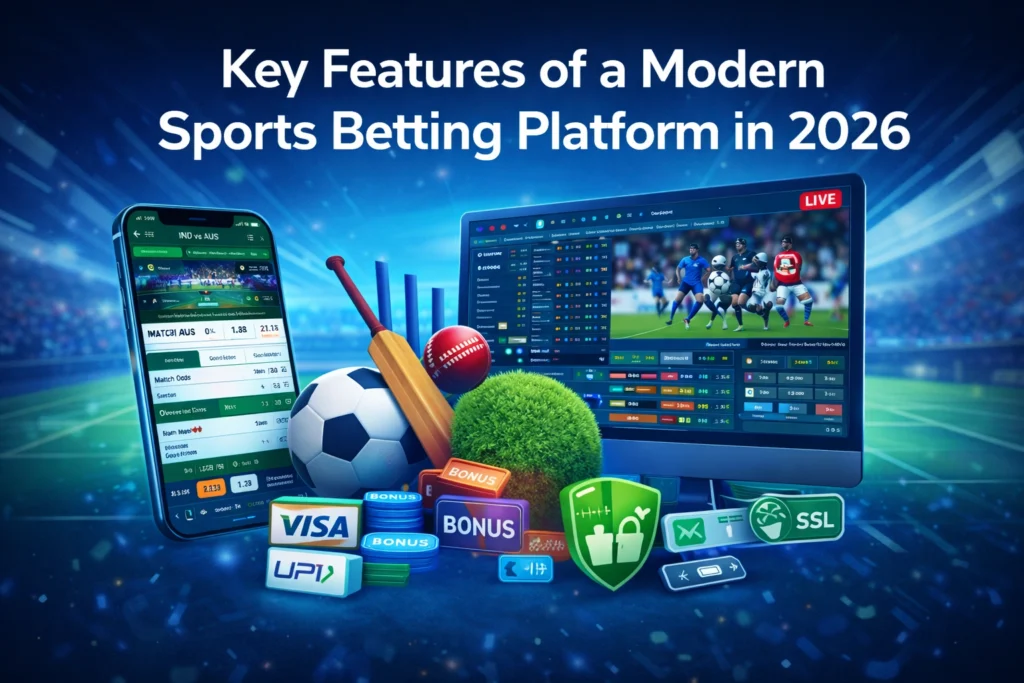 Key features of modern sports betting platform with live betting and secure payment options